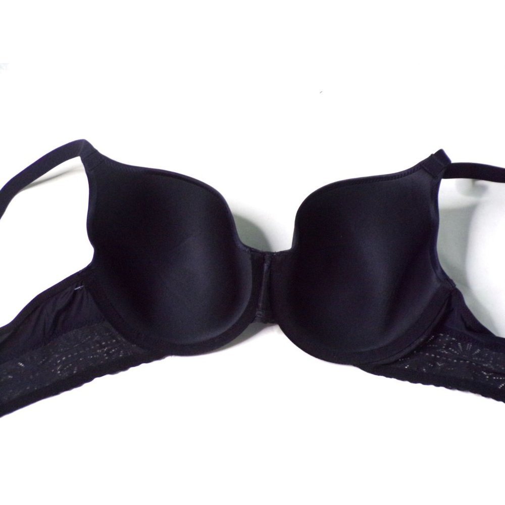 b.tempt'd by WACOAL Future Foundation T-Shirt Seamless Underwire Bra Black 40C - Picture 7 of 8